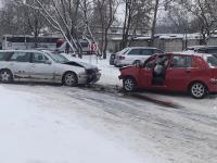 ДТП на 1-ой Витебской улице, пострадал водитель