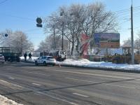  На Полесской столкнулись грузовик и трактор