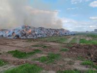 Льняной урожай погиб в огне: масштабный пожар в агрогородке Кривск