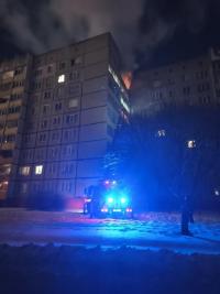 Пожар на Осипова в Гомеле