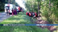 Смертельный обгон под Речицей: водитель погиб, не справившись с управлением