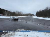 В Гомельском районе грузовик проигнорировал знак приоритета: трое пострадавших в ДТП