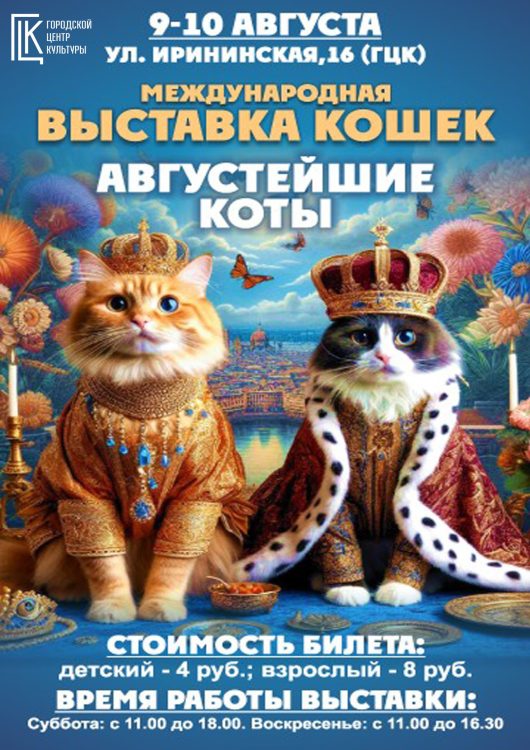 Выставка кошек в Гомеле