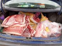 Вор с краденым мясом и соляркой попался на глаза ГАИ