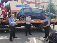 За рулём без прав: гомельчанин остался без машины из-за долгов