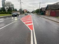 Зачем на Владимирова в Гомеле красный островок?
